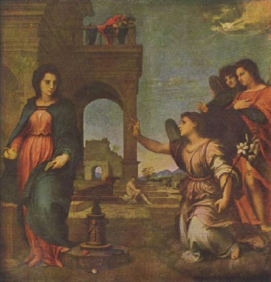 Andrea del Sarto Verkundigung China oil painting art